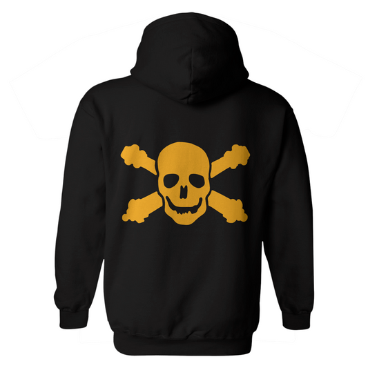 Skull and Crossed Cannons Hoodie