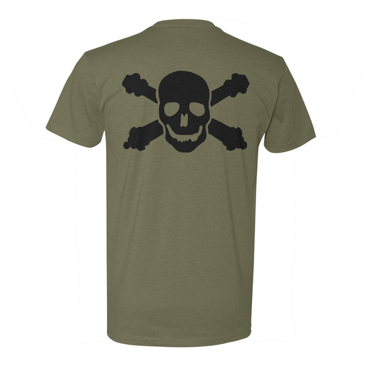 Skull and Crossed Cannons Tee