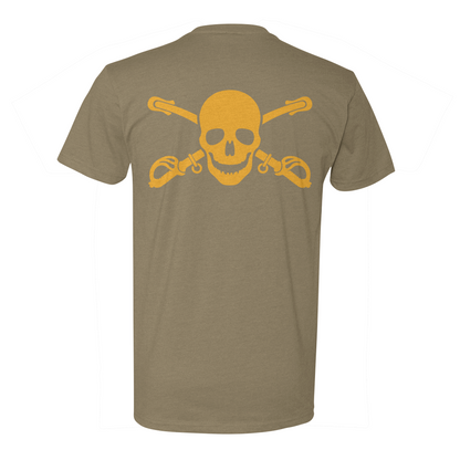 Skull and Crossed Sabers Tee