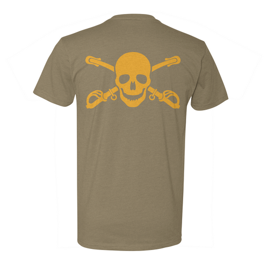 Skull and Crossed Sabers Tee
