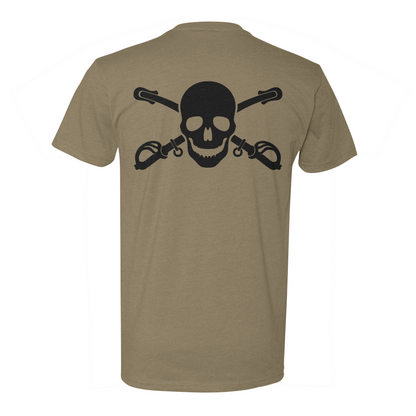 Skull and Crossed Sabers Tee