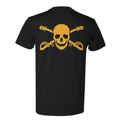 Skull and Crossed Sabers Tee