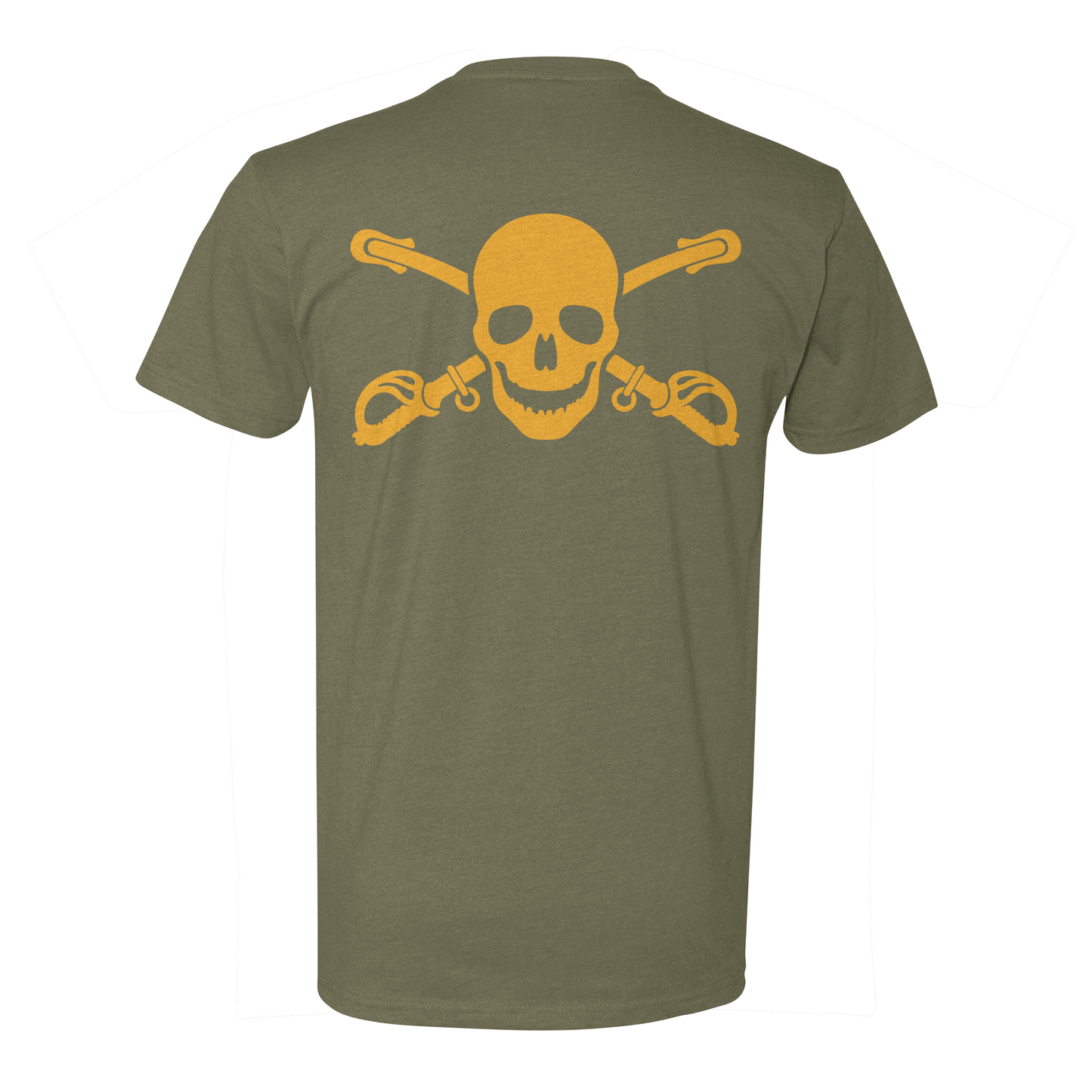 Skull and Crossed Sabers Tee
