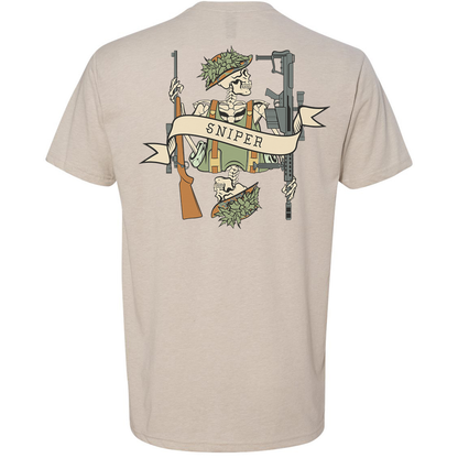 Sniper Death Card Tee