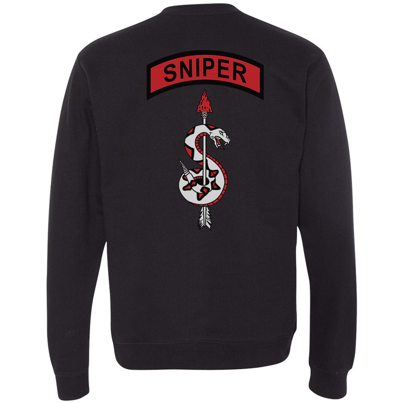 Load image into Gallery viewer, Sniper Snake &amp; Arrow Sweatshirt
