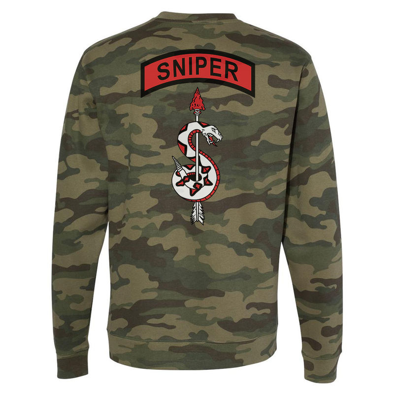 Load image into Gallery viewer, Sniper Snake &amp; Arrow Sweatshirt
