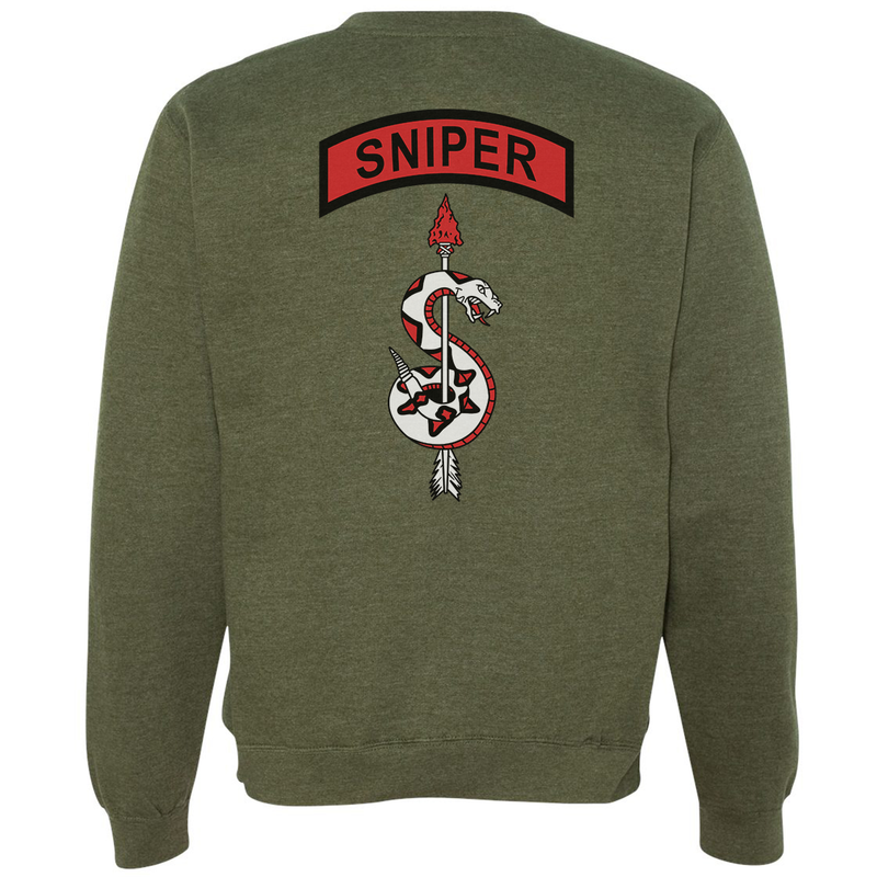 Load image into Gallery viewer, Sniper Snake &amp; Arrow Sweatshirt
