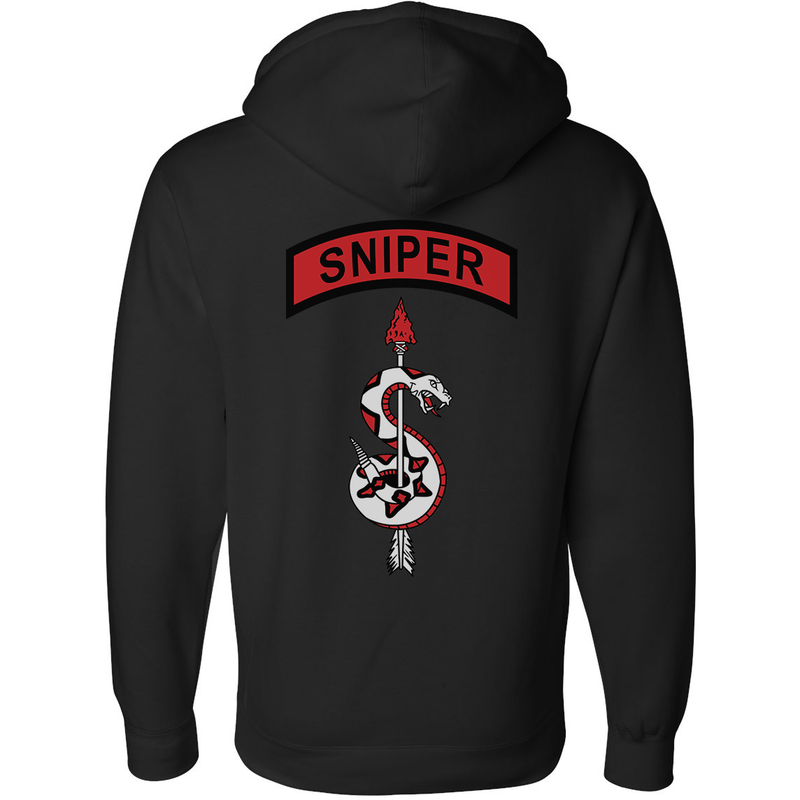 Load image into Gallery viewer, Sniper Snake &amp; Arrow Hoodie
