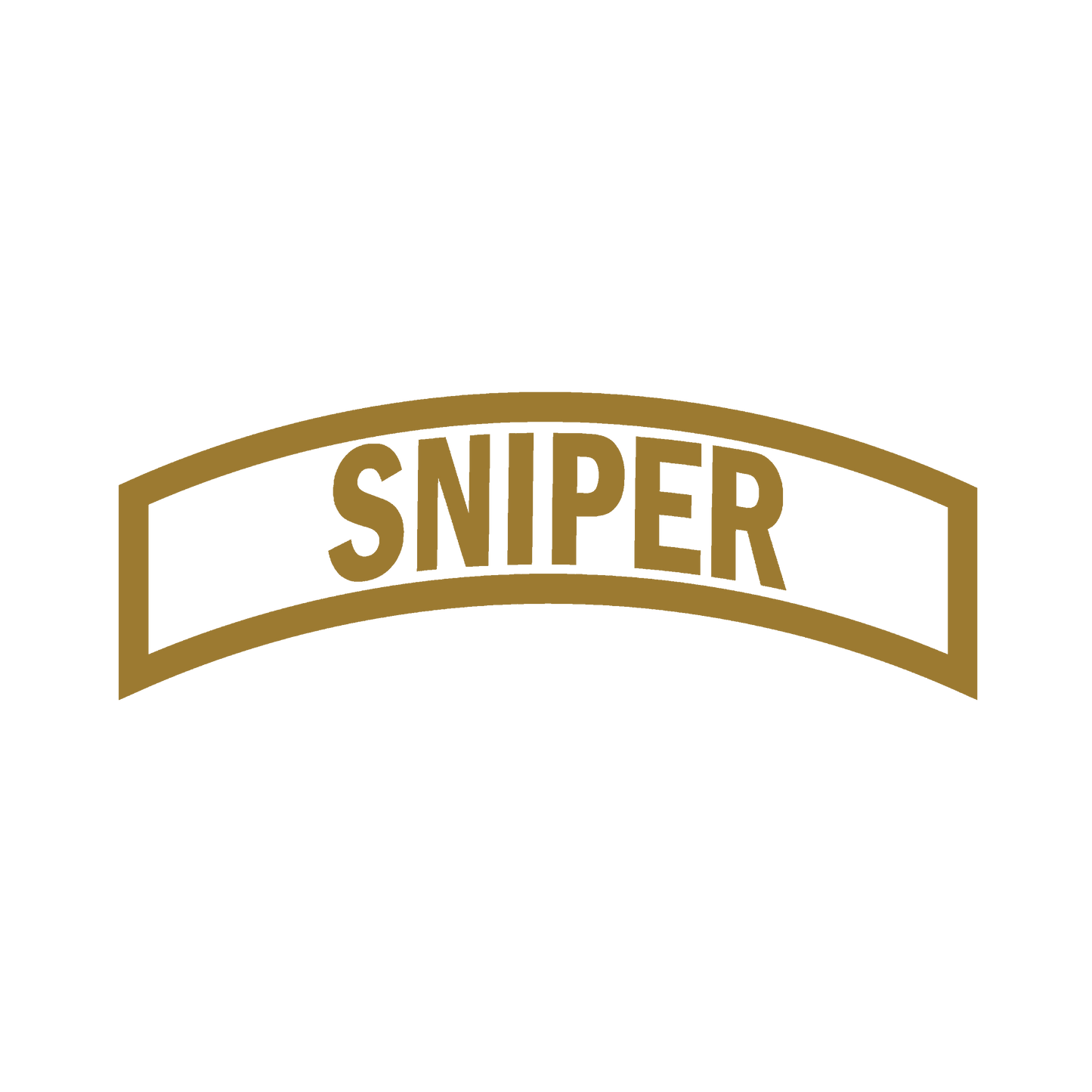 Sniper Tab Decal