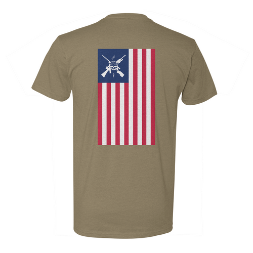 Snipers Up American Flag Tee