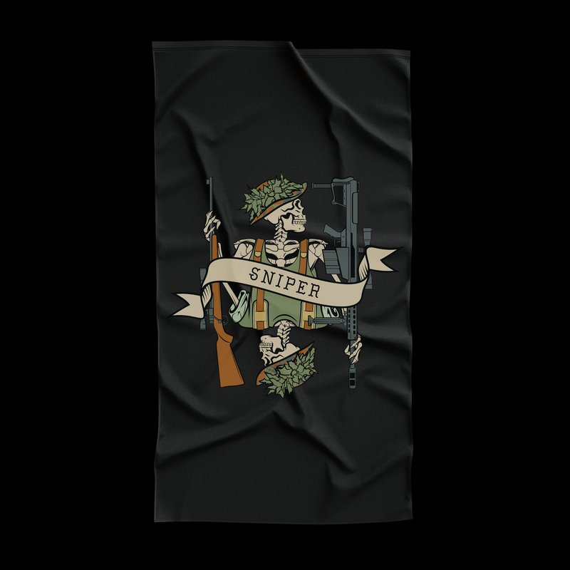 Load image into Gallery viewer, Sniper Death Card Flag
