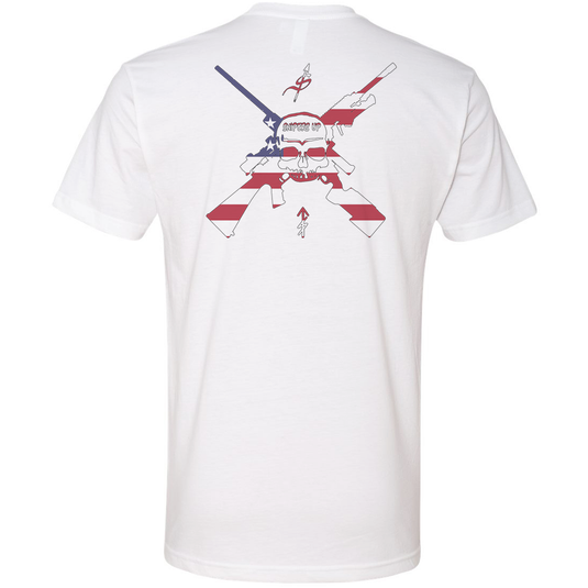 Snipers Up American Flag Tee