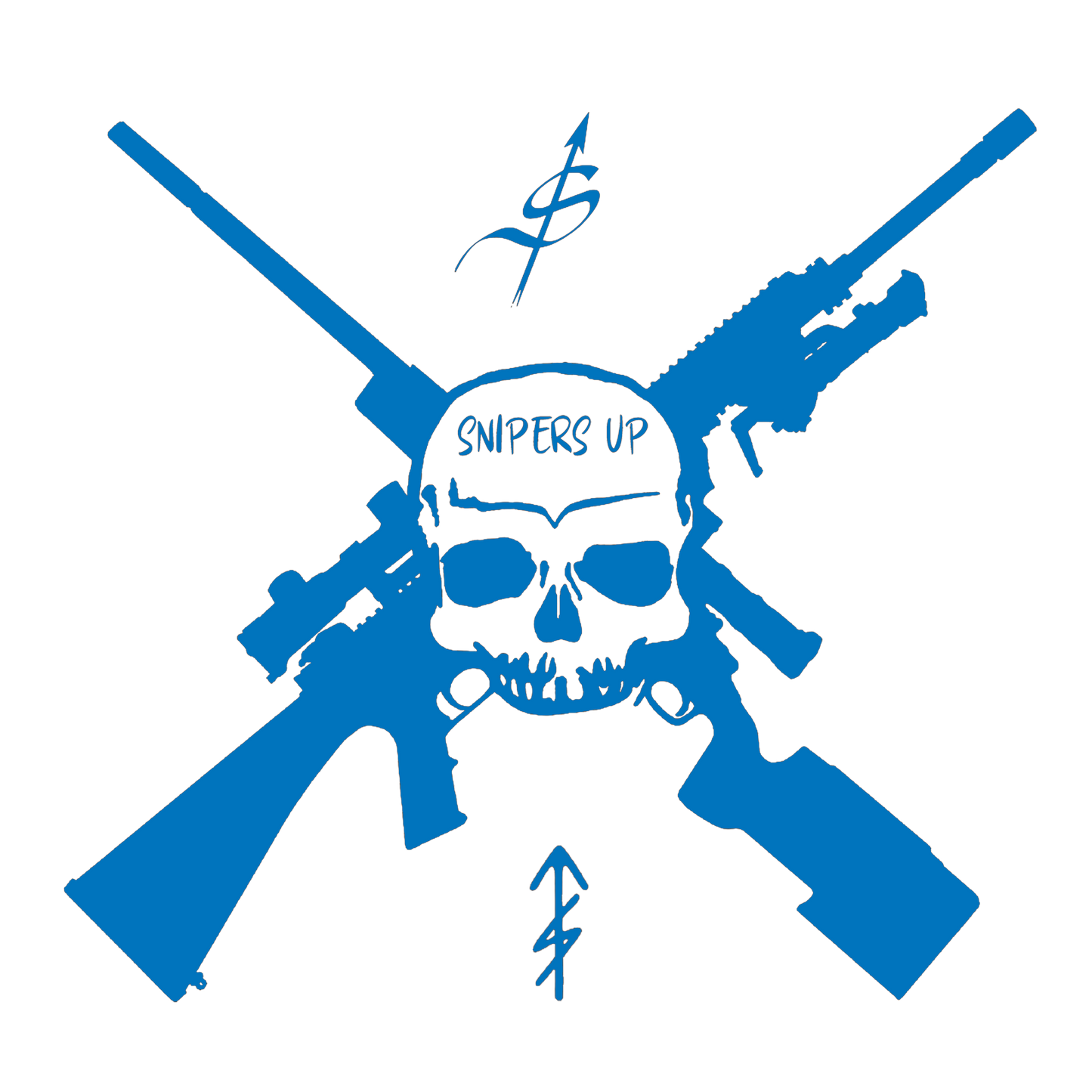 Snipers Up Decal