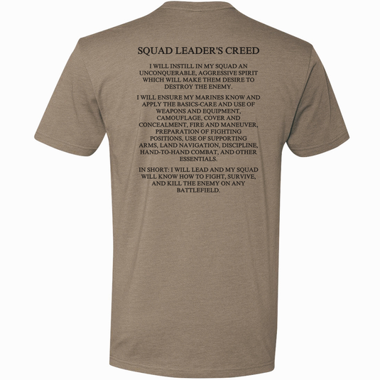 Squad Leader's Creed Tee