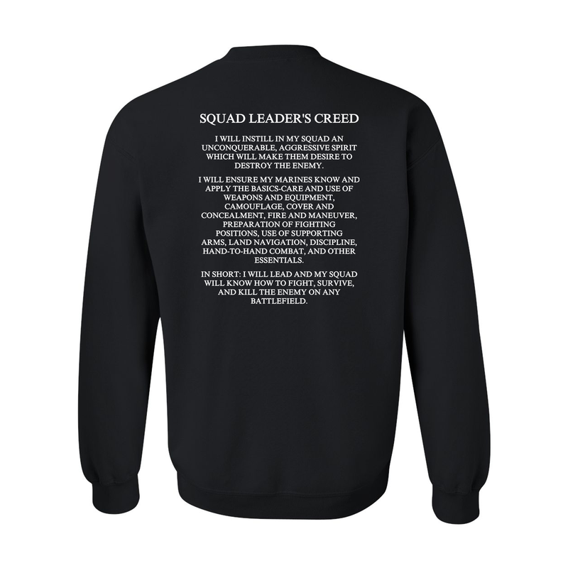 Load image into Gallery viewer, Squad Leader&#39;s Creed Sweatshirt
