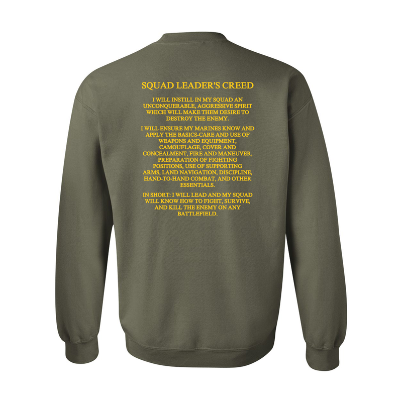 Load image into Gallery viewer, Squad Leader&#39;s Creed Sweatshirt
