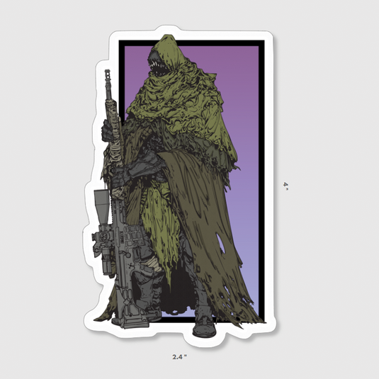 Stalk King Sticker