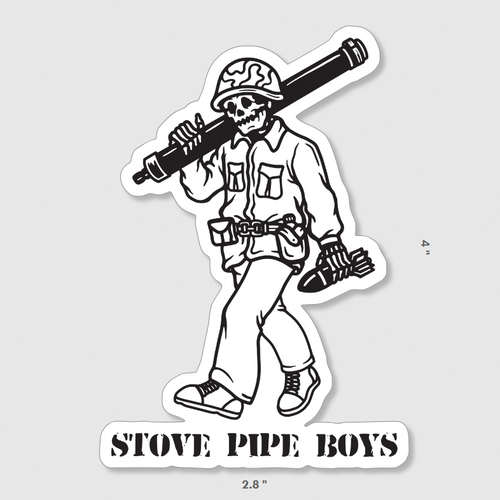 Stove Pipe Boys Sticker