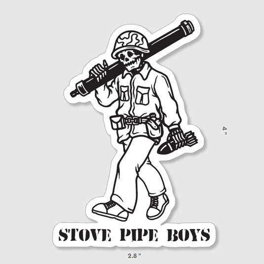 Stove Pipe Boys Sticker