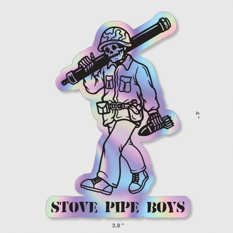 Load image into Gallery viewer, Stove Pipe Boys Sticker
