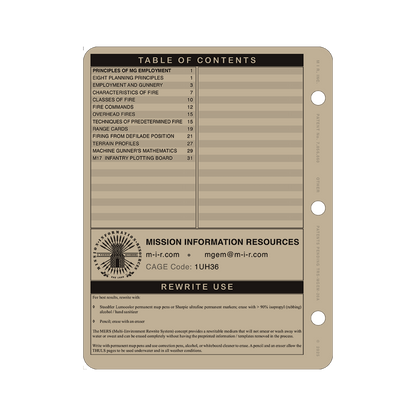 Machine Gun Employment Module