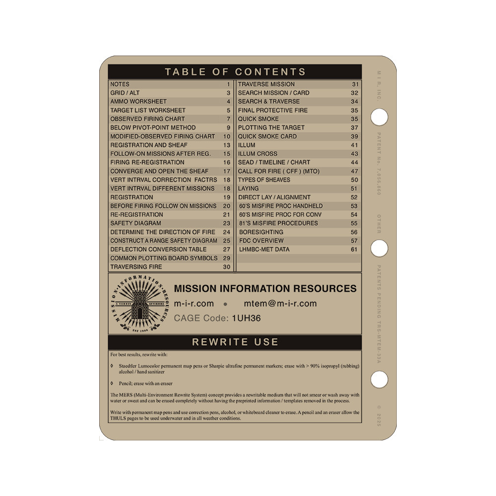 Mortar Employment Module