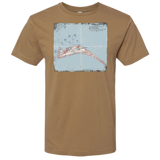 Tarawa Battle Map Tee