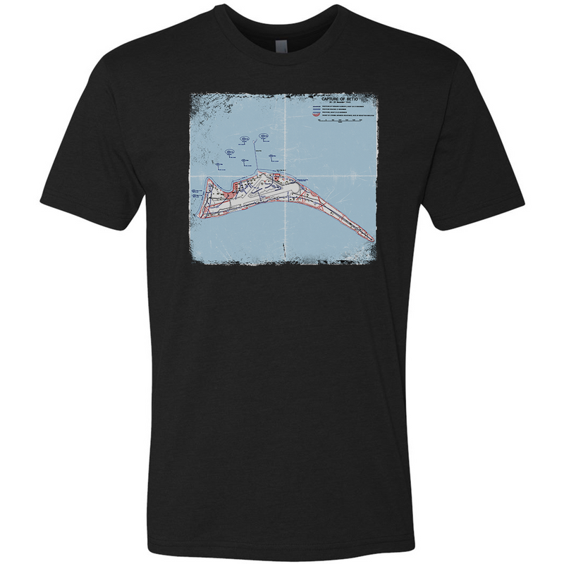 Load image into Gallery viewer, Tarawa Battle Map Tee
