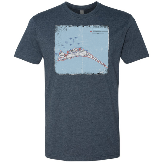 Tarawa Battle Map Tee