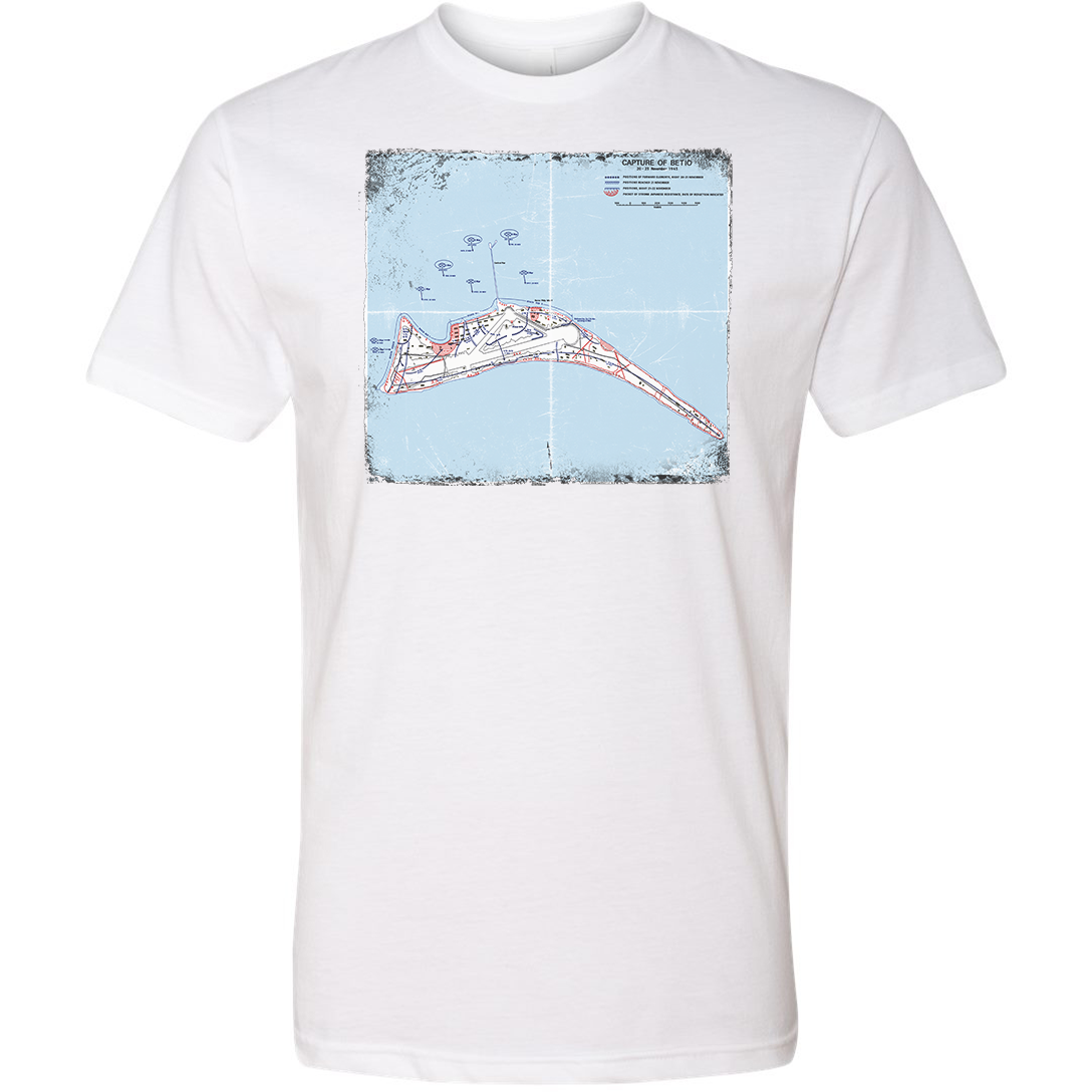 Tarawa Battle Map Tee