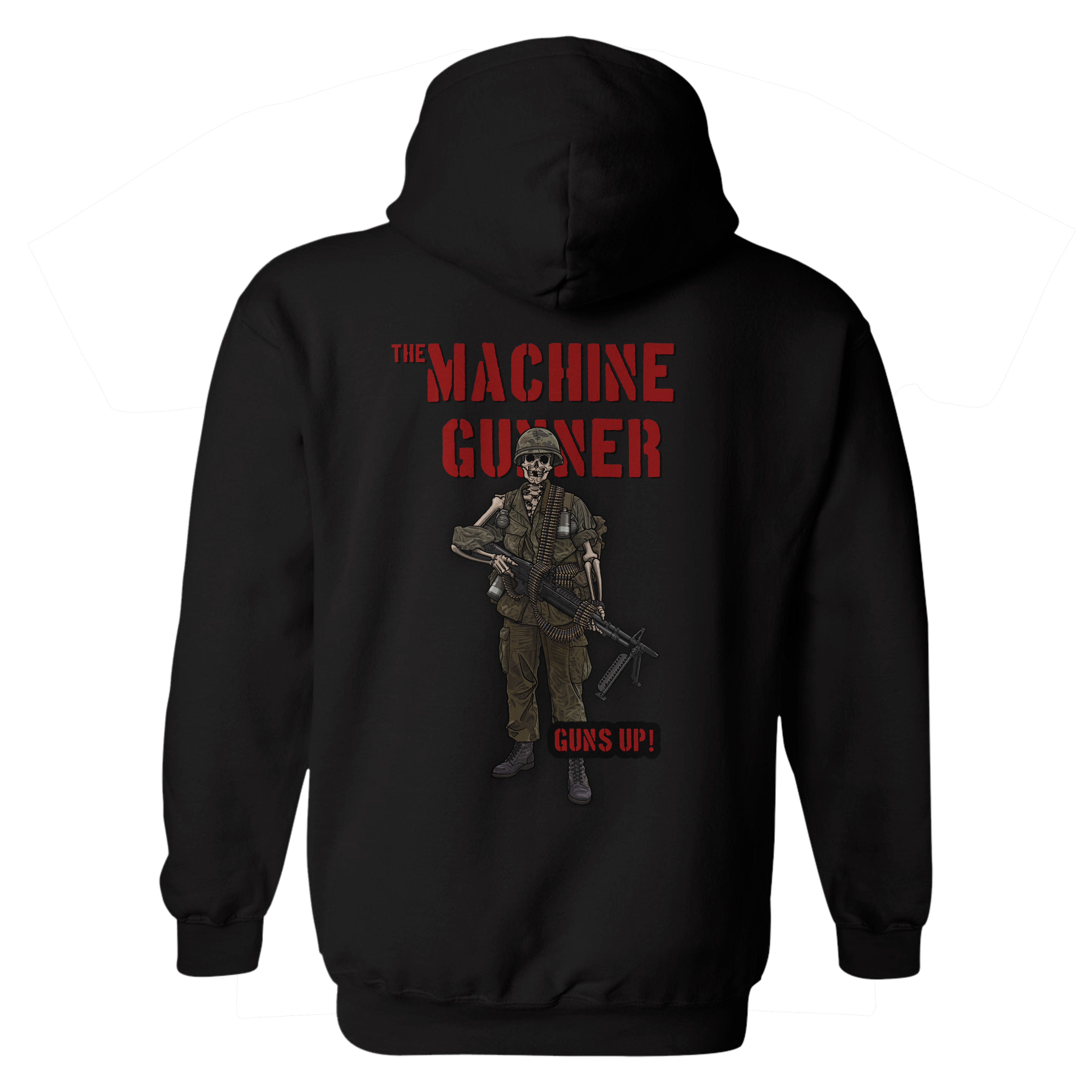 The Machine Gunner Hoodie – Goons Up