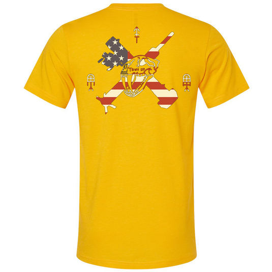 Tows Up American Flag Tee