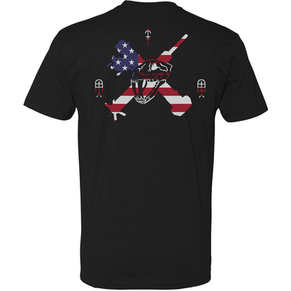 Tows Up American Flag Logo Tee