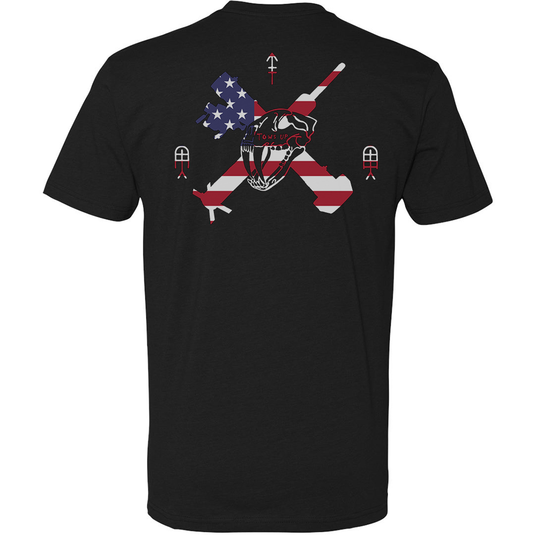 Tows Up American Flag Tee