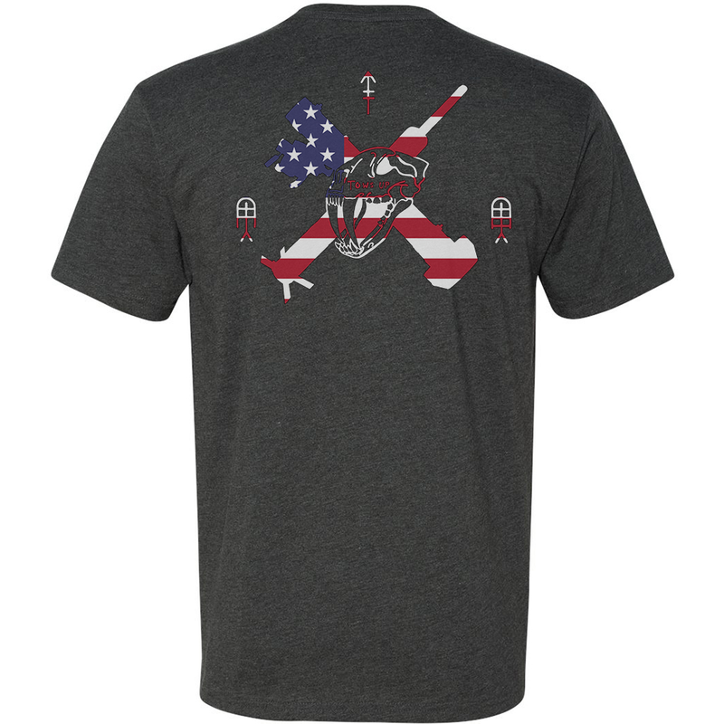 Load image into Gallery viewer, Tows Up American Flag Tee
