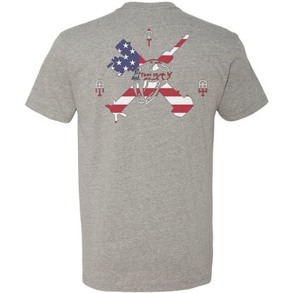 Tows Up American Flag Logo Tee