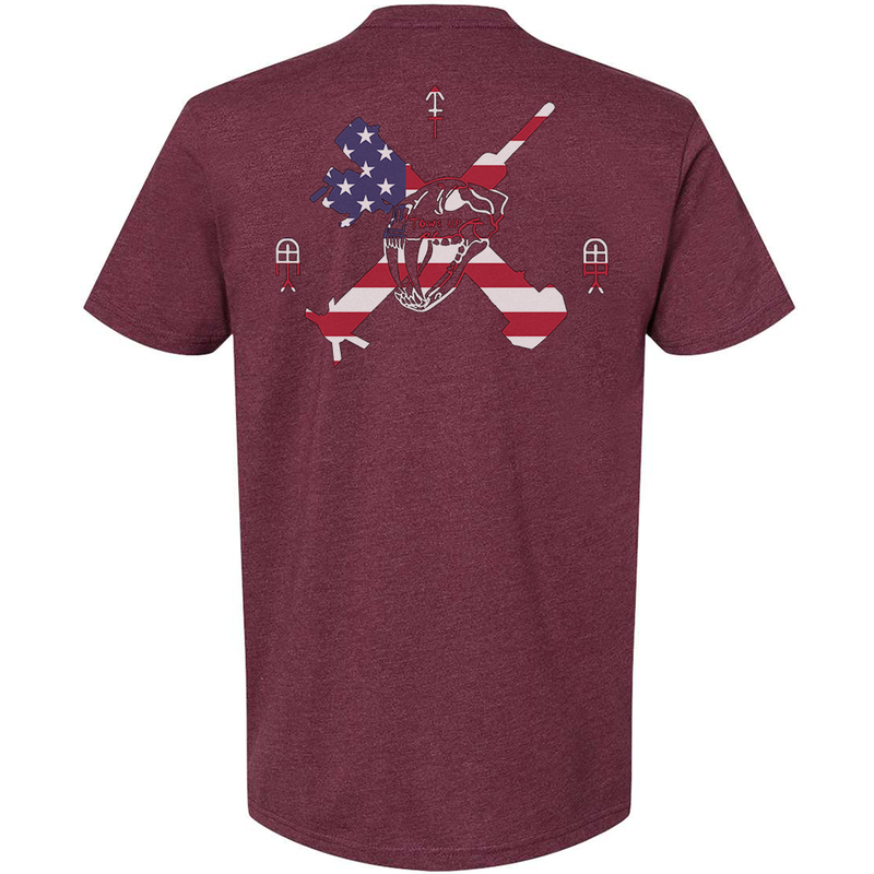 Load image into Gallery viewer, Tows Up American Flag Tee
