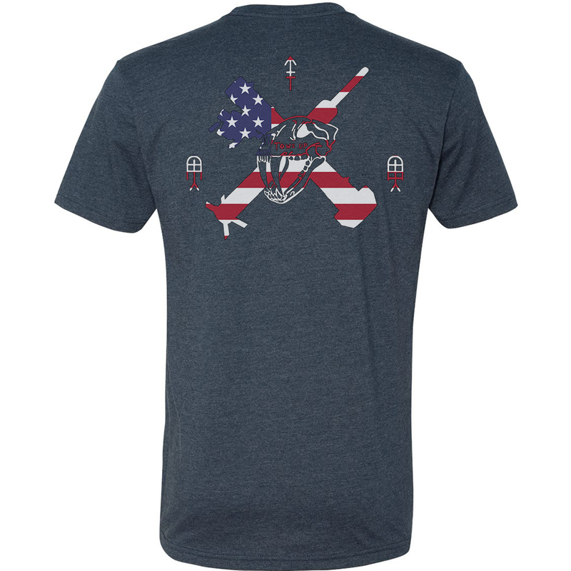 Load image into Gallery viewer, Tows Up American Flag Tee
