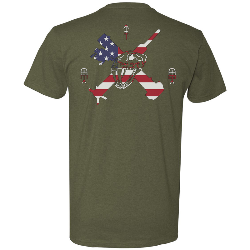 Load image into Gallery viewer, Tows Up American Flag Tee
