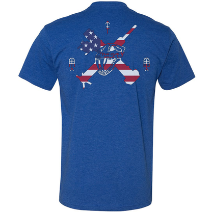 Tows Up American Flag Logo Tee