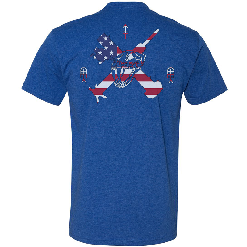 Load image into Gallery viewer, Tows Up American Flag Tee
