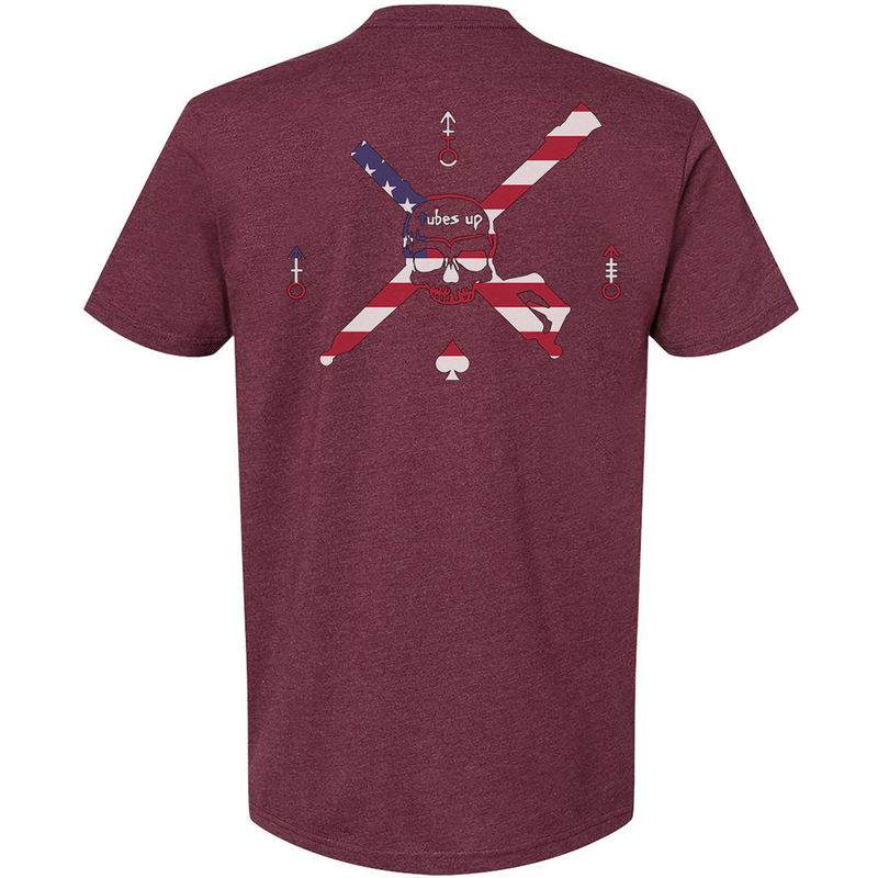 Load image into Gallery viewer, Tubes Up American Flag Tee
