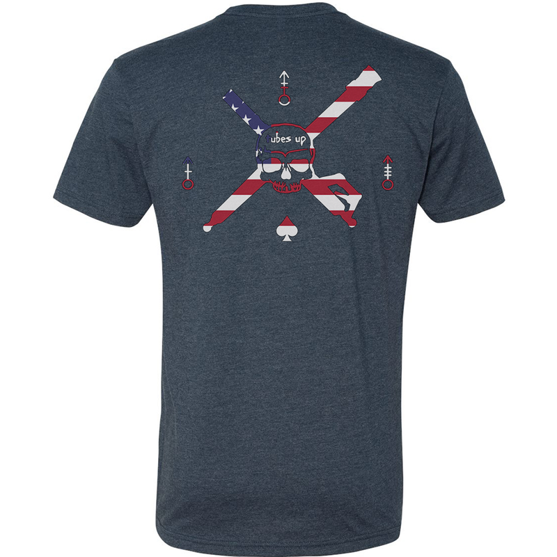 Load image into Gallery viewer, Tubes Up American Flag Tee
