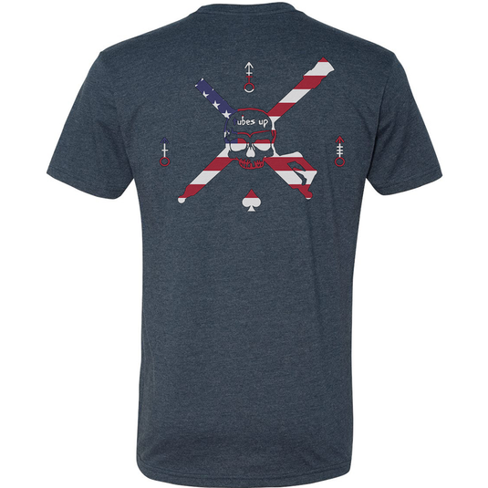 Tubes Up American Flag Tee