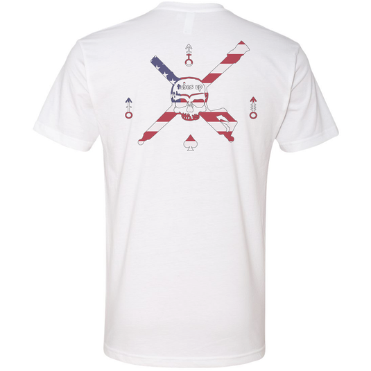 Tubes Up American Flag Tee