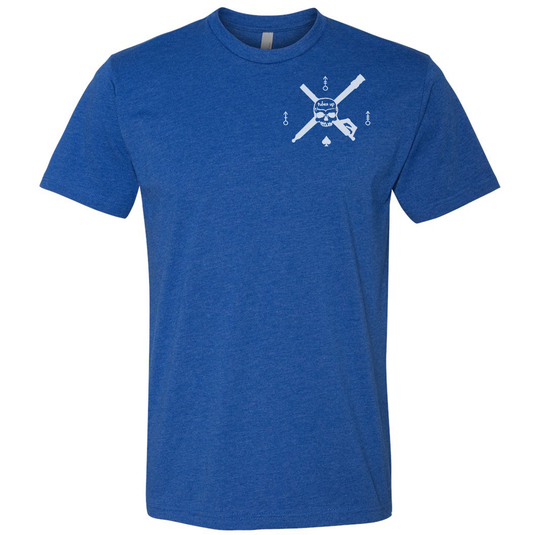 Men's Post-Up Tee - Casual Cotton T-Shirt With Hand-Finished Applique Chest Graphic