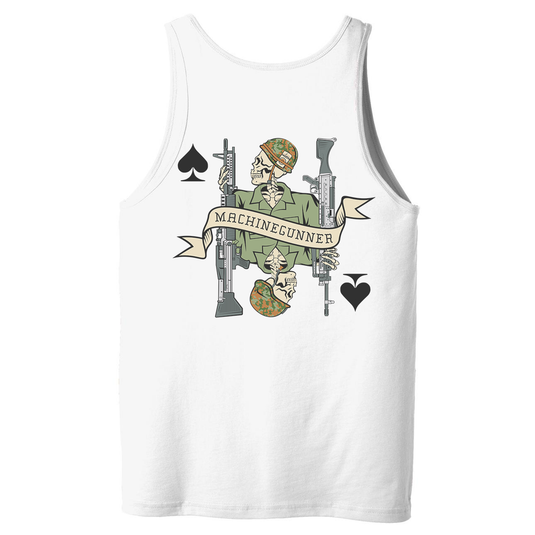 Vietnam Machine Gunner Death Card Tank