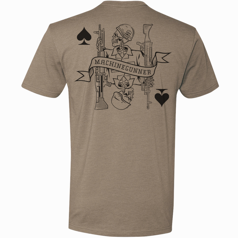 Load image into Gallery viewer, Vietnam Machine Gunner Death Card Tee
