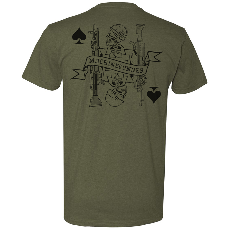 Load image into Gallery viewer, Vietnam Machine Gunner Death Card Tee
