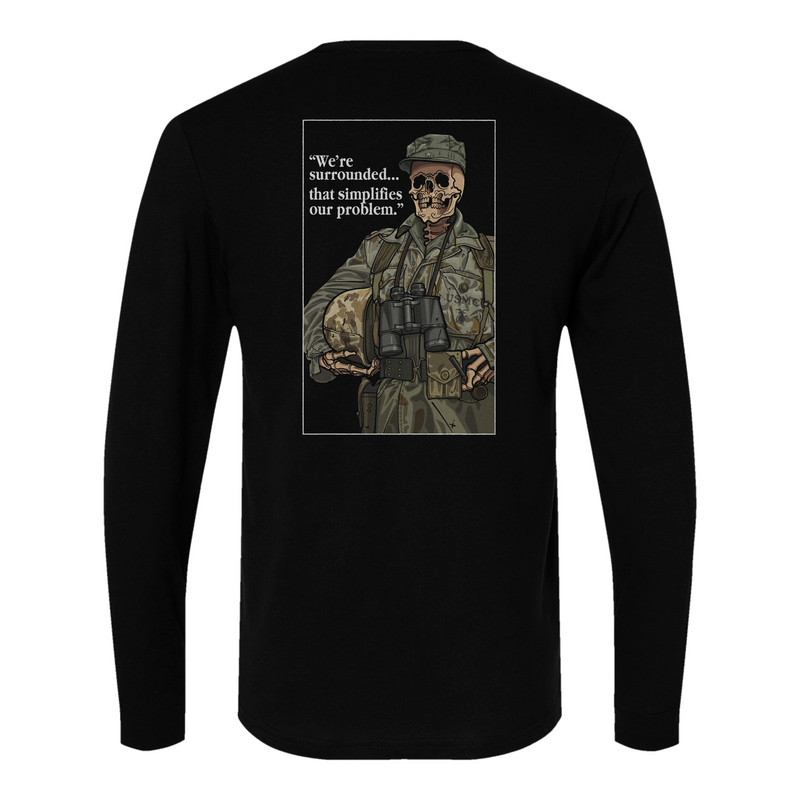 Load image into Gallery viewer, We&#39;re Surrounded Long Sleeve Tee

